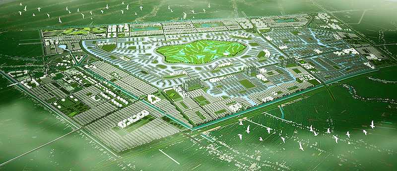 Phối cảnh dự án Khu đô thị du lịch nghỉ dưỡng Mekong