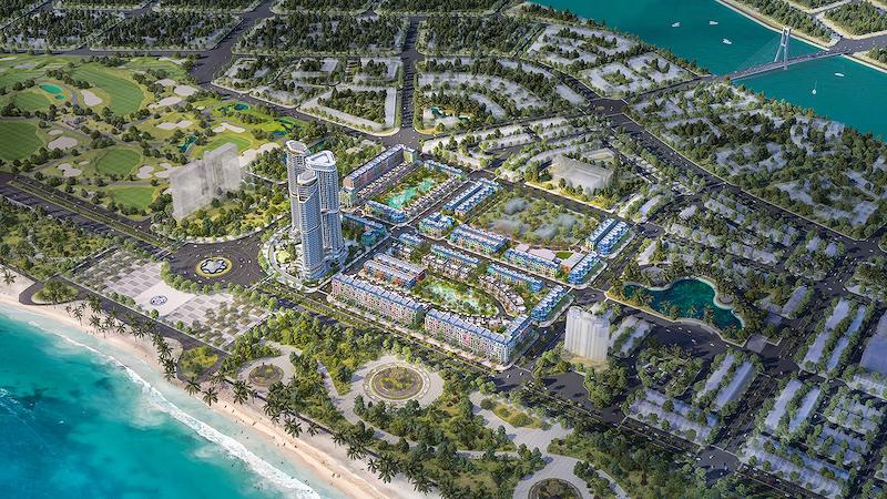 Phối cảnh dự án Khu đô thị Bảo Ninh 2 (Quảng Trị) của VC3