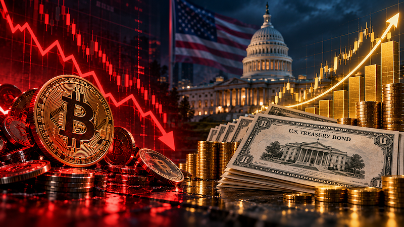 Crypto 16/9: Bitcoin rơi về 75.600 USD, lợi suất trái phiếu toàn cầu lập đỉnh nhiều thập kỷ