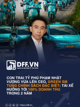 Con trai tỷ phú Phạm Nhật Vượng vừa lên CEO, Green SM tung chính sách đặc biệt: Tài xế hưởng tới 100% doanh thu trong 2 năm
