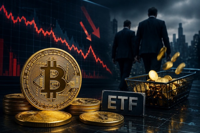 ETF Bitcoin bị rút 450 triệu USD, mạnh nhất trong 3 tháng qua