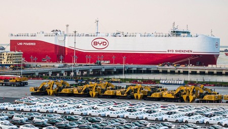 Đội tàu viễn dương - “động cơ ẩn” của ô tô Trung Quốc