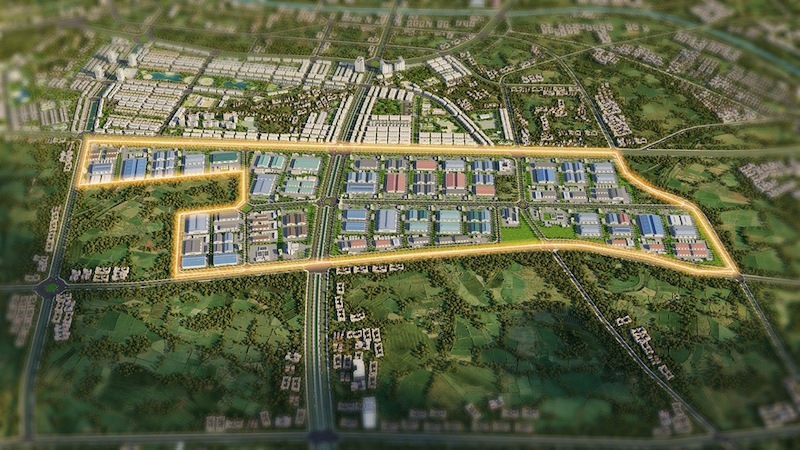 Khu công nghiệp Taseco Đồng Văn 3 có quy mô 223 ha hiện đã đạt tỷ lệ lấp đầy hơn 70%.