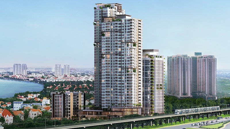 Phối cảnh dự án Gateway Thảo Điền của SonKim Land
