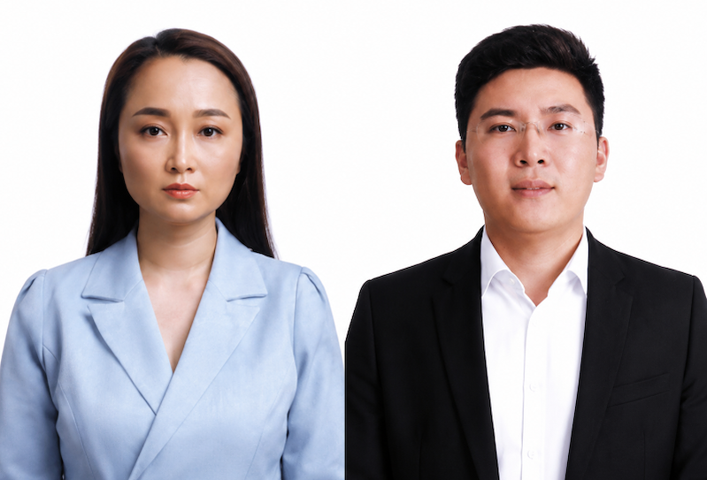 Bà Nguyễn Thị Liên và ông Hồ Phi Ánh (Ảnh: SMDS)