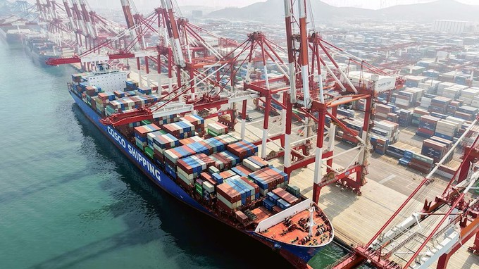 Trung Quốc chiếm 40% lượng container xuất khẩu toàn cầu
