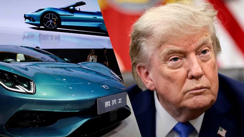 trump xe trung