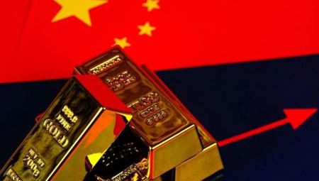 Trung Quốc nhập khẩu 1.000 tấn vàng trong 8 tháng