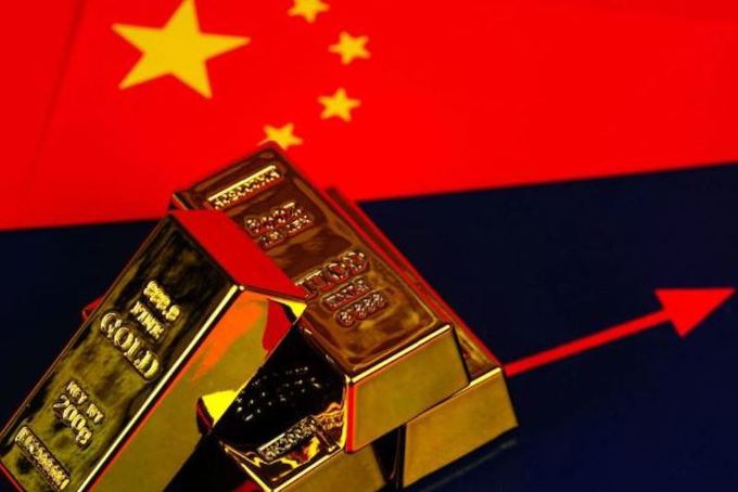 Trung Quốc nhập khẩu 1.000 tấn vàng trong 8 tháng